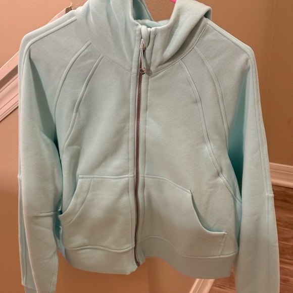 NWT Lululemon Ideal Mint Full Zip Scuba Hoodie, XS/S - Picture 2 of 4